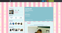 Desktop Screenshot of manilou01.skyrock.com