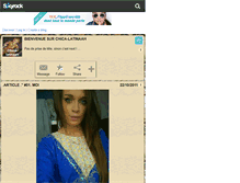 Tablet Screenshot of chica-latinaah.skyrock.com
