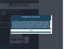 Tablet Screenshot of margienelson-officiel.skyrock.com