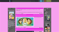 Desktop Screenshot of disneyprincesses.skyrock.com