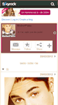 Mobile Screenshot of bieberpizza.skyrock.com