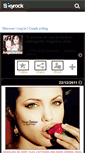 Mobile Screenshot of angelinavoight.skyrock.com