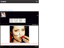Tablet Screenshot of angelinavoight.skyrock.com