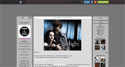 Desktop Screenshot of fiction-twilight-22.skyrock.com