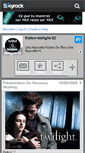 Mobile Screenshot of fiction-twilight-22.skyrock.com