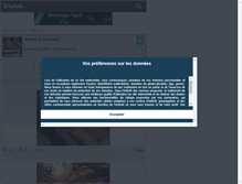 Tablet Screenshot of mylene-la-plus-belle.skyrock.com