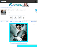 Tablet Screenshot of harry--p0tter-4ever.skyrock.com
