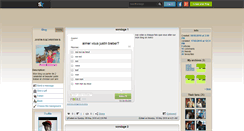 Desktop Screenshot of justinetchristan.skyrock.com
