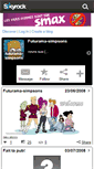 Mobile Screenshot of futurama-simpsons.skyrock.com
