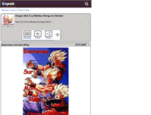 Tablet Screenshot of dragonballz009.skyrock.com