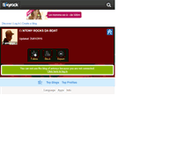 Tablet Screenshot of antonyx.skyrock.com
