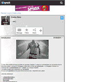 Tablet Screenshot of crosby-story.skyrock.com