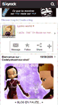 Mobile Screenshot of codelyokoamour.skyrock.com