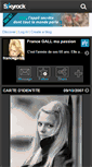 Mobile Screenshot of francegallmapassion.skyrock.com