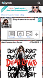 Mobile Screenshot of demi-x-lovato-x3.skyrock.com