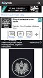 Mobile Screenshot of detective-prive-france.skyrock.com