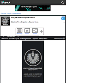 Tablet Screenshot of detective-prive-france.skyrock.com