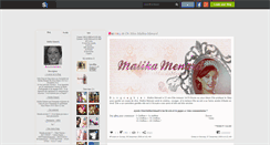 Desktop Screenshot of missmalikamenard.skyrock.com
