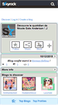 Mobile Screenshot of andersonnicole.skyrock.com