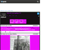 Tablet Screenshot of angelique509.skyrock.com