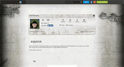 Desktop Screenshot of matchdivers.skyrock.com