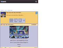 Tablet Screenshot of amerindien-loup.skyrock.com