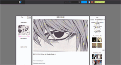 Desktop Screenshot of death--------------note.skyrock.com