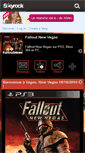Mobile Screenshot of falloutnewvegas.skyrock.com