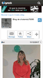 Mobile Screenshot of chatondu76380.skyrock.com