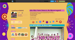 Desktop Screenshot of newdance59192.skyrock.com