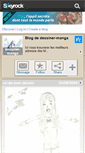 Mobile Screenshot of dessiner-manga.skyrock.com