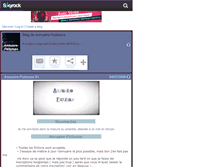 Tablet Screenshot of annuaire-fictioons.skyrock.com