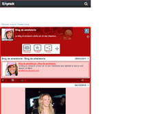 Tablet Screenshot of amelielorie.skyrock.com