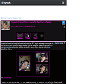 Tablet Screenshot of agathe-xx3.skyrock.com