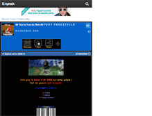 Tablet Screenshot of foot-freestylle.skyrock.com