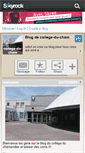 Mobile Screenshot of college-du-cham.skyrock.com