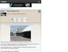 Tablet Screenshot of college-du-cham.skyrock.com