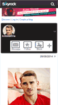 Mobile Screenshot of antoinegriezmann.skyrock.com