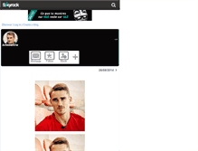 Tablet Screenshot of antoinegriezmann.skyrock.com