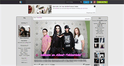 Desktop Screenshot of about-tokioxhotel.skyrock.com