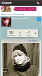 Mobile Screenshot of cloooee-93.skyrock.com