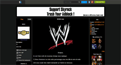 Desktop Screenshot of my-wwe-m.skyrock.com