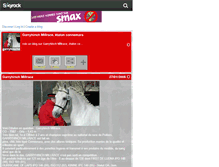 Tablet Screenshot of garryhinchmillrace.skyrock.com