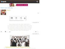 Tablet Screenshot of gossip-zone.skyrock.com