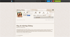 Desktop Screenshot of adoring-disney.skyrock.com