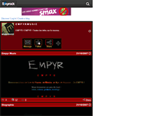 Tablet Screenshot of empyrmusic.skyrock.com