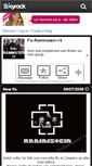 Mobile Screenshot of fic-rammstein-11.skyrock.com