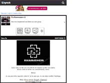 Tablet Screenshot of fic-rammstein-11.skyrock.com