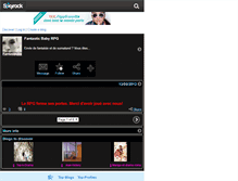 Tablet Screenshot of fantasticbabyrpg.skyrock.com