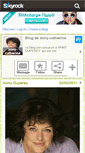 Mobile Screenshot of anny-catherine.skyrock.com